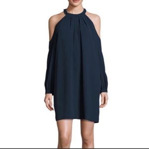 BCBG MAXAZRIA Cold Shoulder Josephine Dress